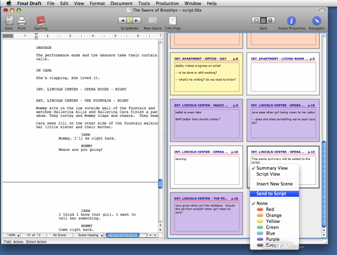 Final draft software for mac download